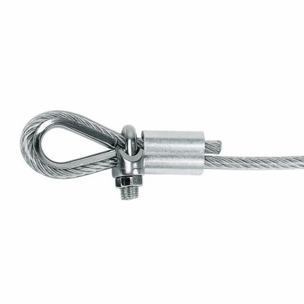 304 316 Stainless Steel JIS Type Customizable Cable Thimble Wire Rope ...