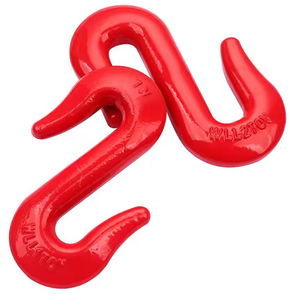 S-type Hook Rigging Two-way Hook S Shape Alloy Steel Crane Hoist Hook ...