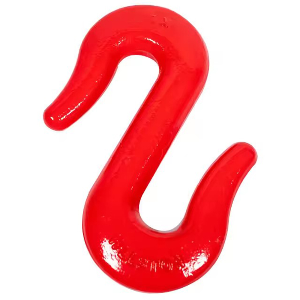 Two-Way Hook Lifting S Hook Rigging Hardware G80 Forged Alloy Steel S Shape Hook