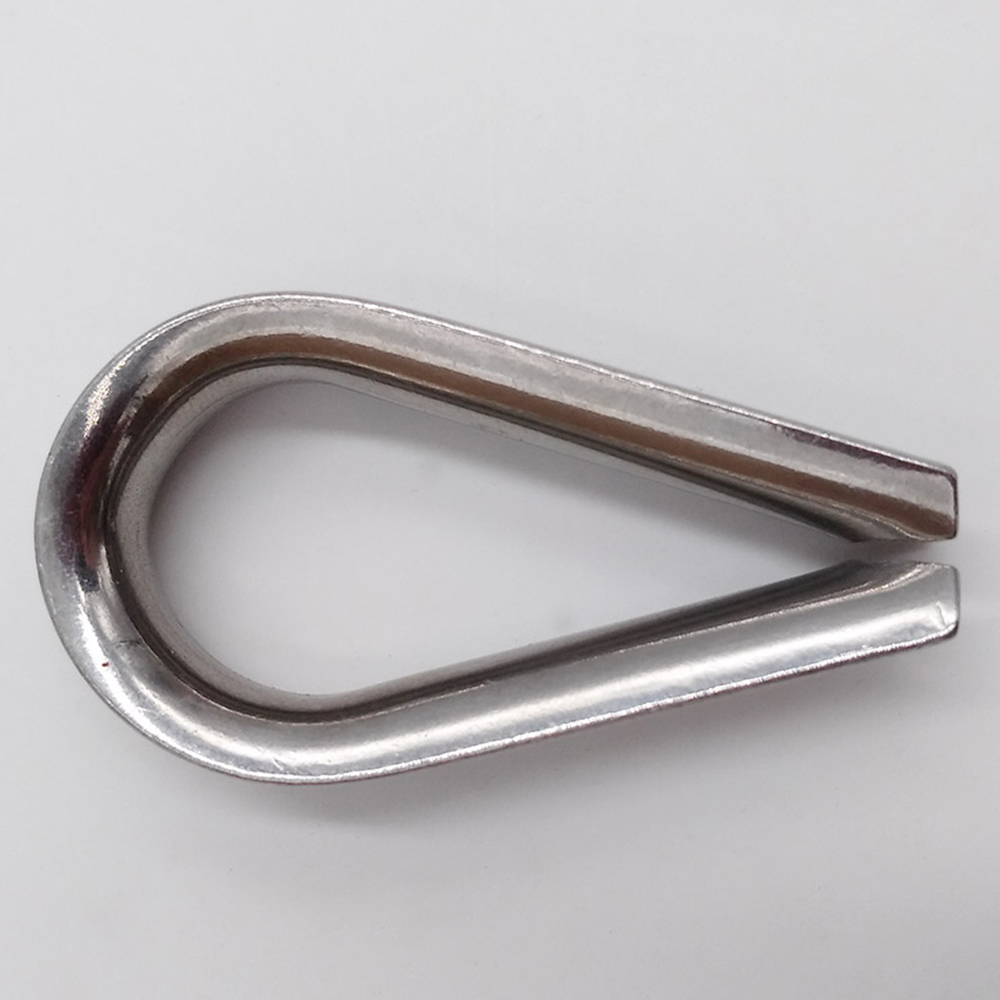 Light Duty Thimble Wire Rope Fittings G411 Standard Thimbles Galvanized Thimble for Wire Rope Cable