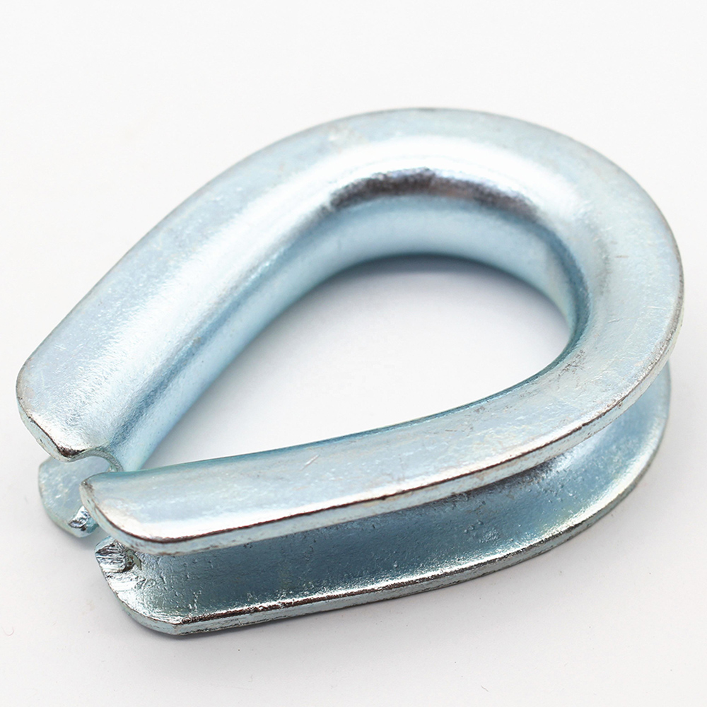 US Type G-414 Standard Cable Thimble 3/4" Zinc Planted or Hot Dip Galvanized Wire Rope Thimbles