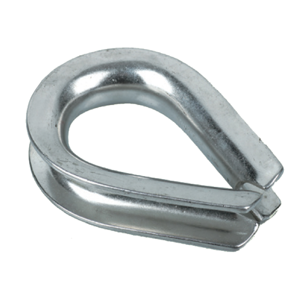Rope Thimble Rigging G414 Galvanized Heavy Duty Us Type Cable Thimble Wire Rope Thimble