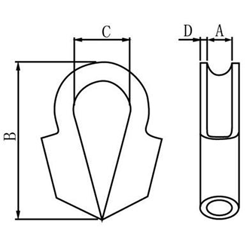 Tube Thimble 1 22 500