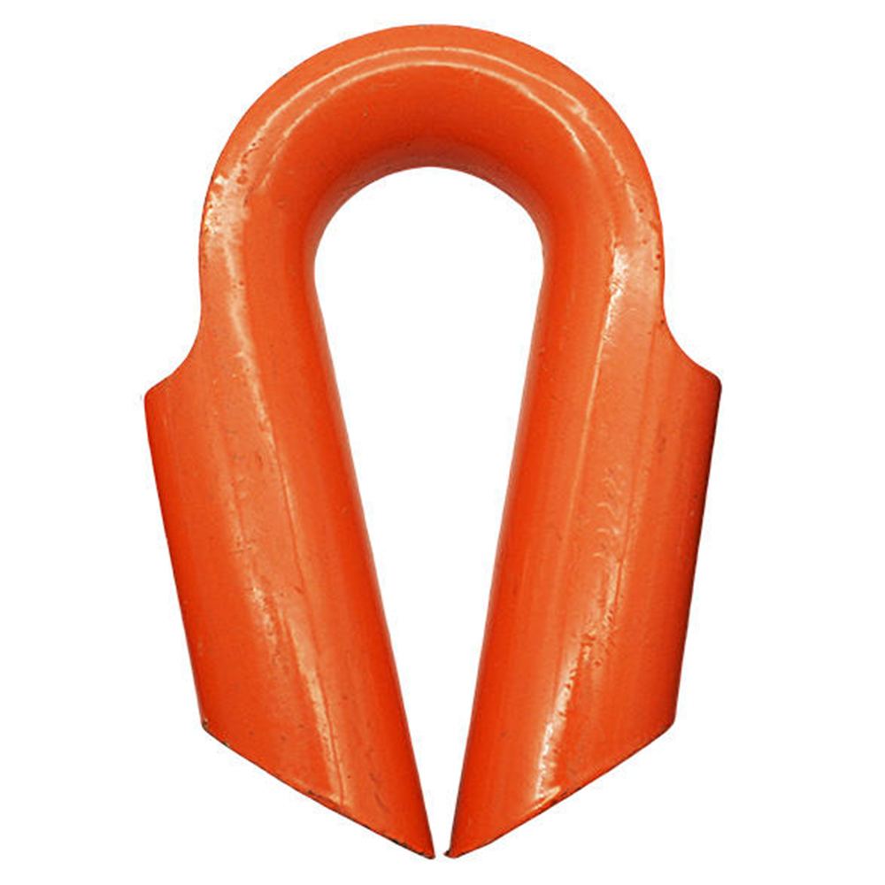 Tubular Thimble Powder Coated Carbon Steel Hardware Wire Rope Cable Tube Thimble