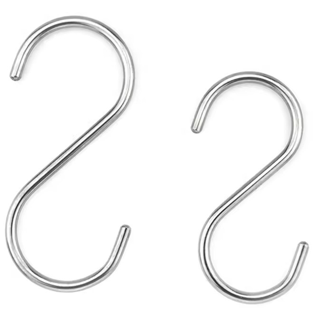 Heavy Duty S Hook Stainless Steel OEM Customized Metal s Hook Hanging S-shaped Hook