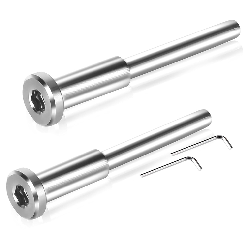 T316 Stainless Steel Swage Tensioner 1/8" Invisible Receiver and Swage Stud End Cable Railing Kit Hardware