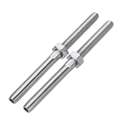 Wire Rope Fitting Swage Stud Terminals 316 Stainless Steel Swage Rigging Stud Wire Rope Thread Terminal