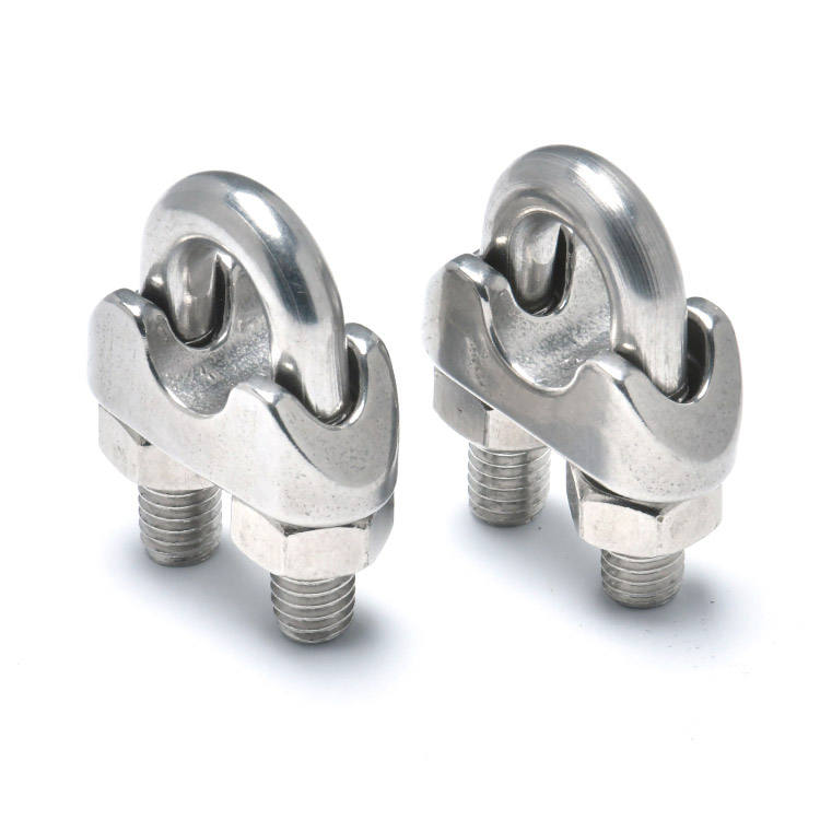 DIN741 Standard Cable Clamp Stainless Steel 304/316 Wire Rope Clips