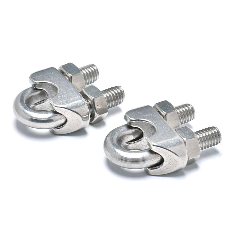 DIN741 Cable Clamp Stainless Steel 304/316 DIN741 Wire Rope Clip