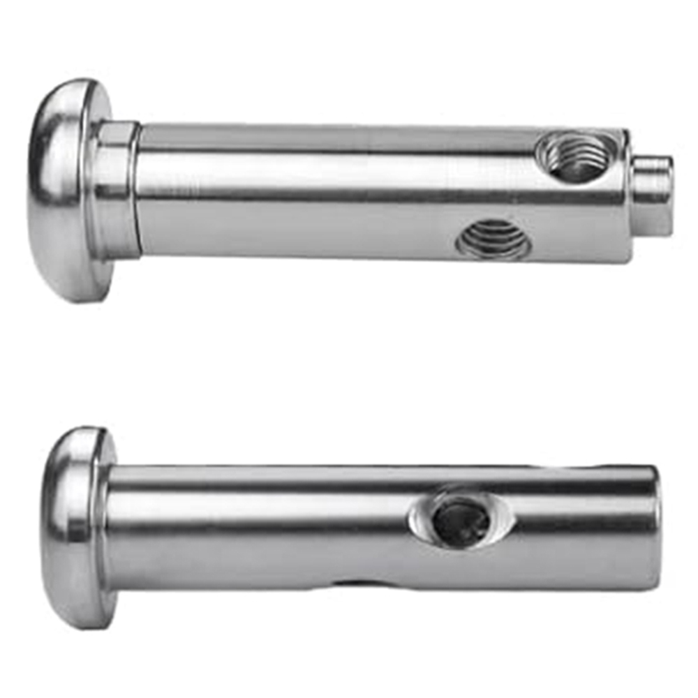 T316 Stainless Steel Cable Railing Kits Hardware System 1/8" Swageless Fittings Tensioner and Terminal Hidden for 2"x2" Metal Post