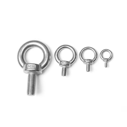 Stainless Steel 316 Rigging Eye Bolt Lifting Eye Bolt Precision Casting 304 Stainless Eye Bolt DIN 580