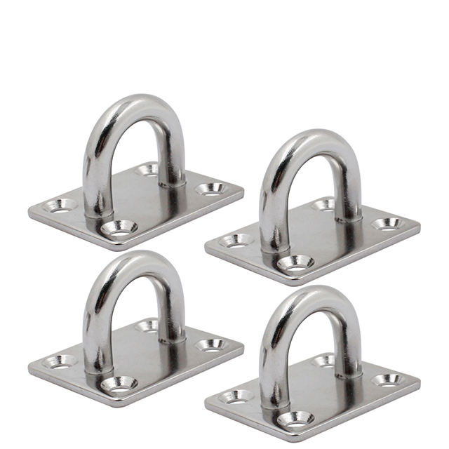 Boat Deck Fittings Hardware Deck Fittings Hardware Stainless Steel 6mm Square Eye Pad Plate