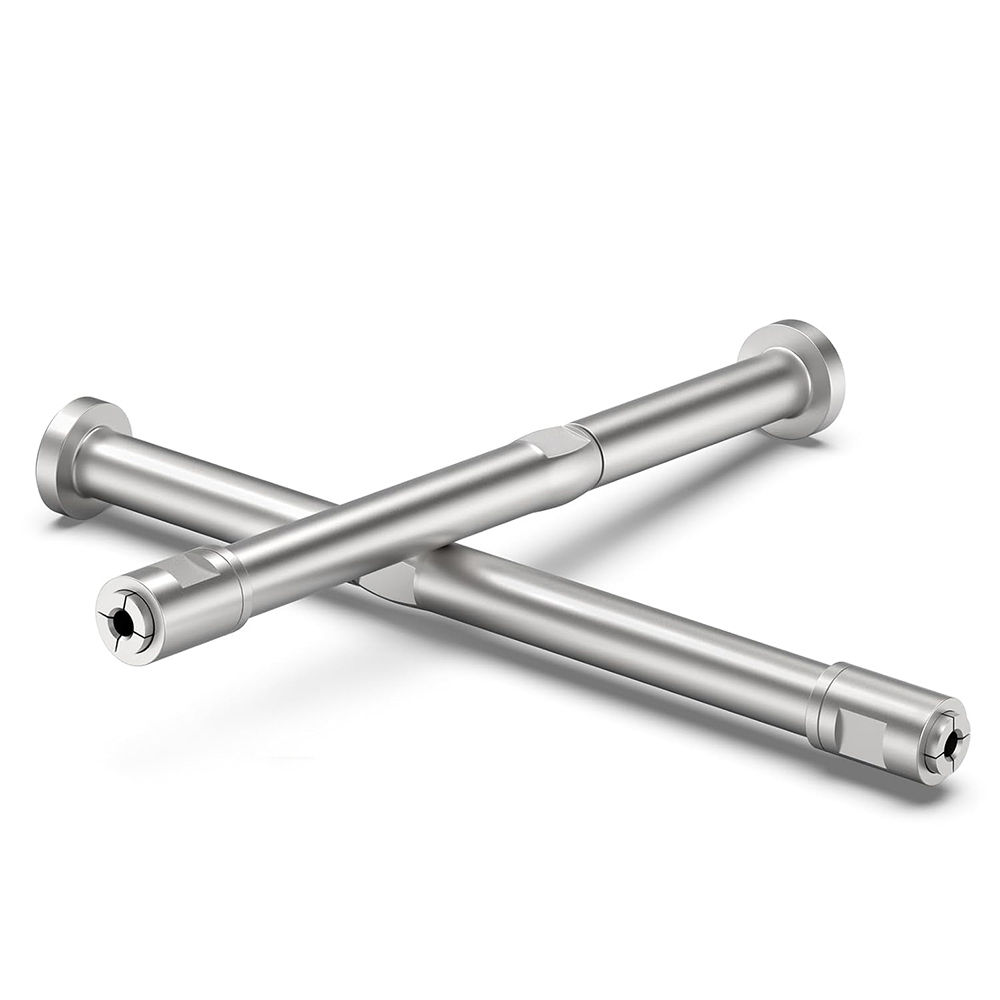 Upgraded 1/8" Swageless Cable Railing Kit Swageless Invisible Cable Railing Tensioner T316 Stainless Steel Invisible Receiver and Swage Stud End for 2"x2" 4"x4" Wood/Metal Posts