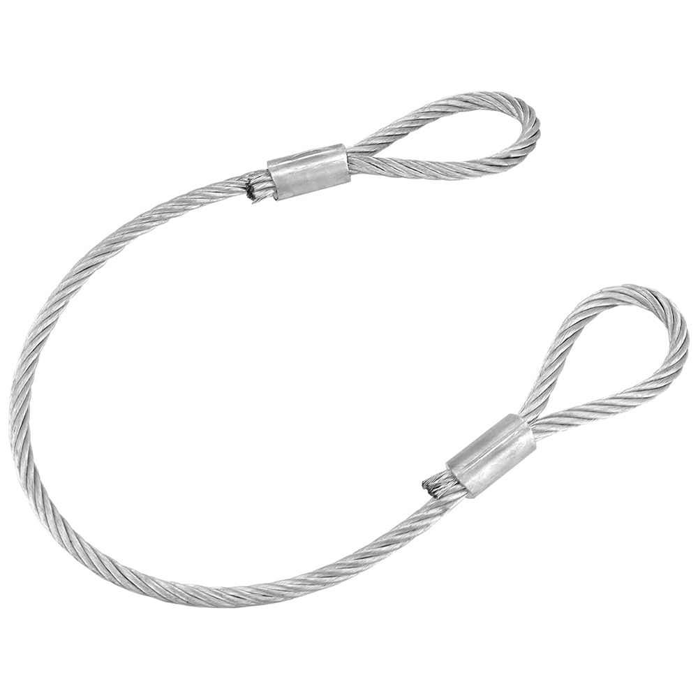 Steel Cable Wire Rope Assembly Wire Rope Sling Galvanized Steel Wire Rope Hand Spliced Lifting Sling