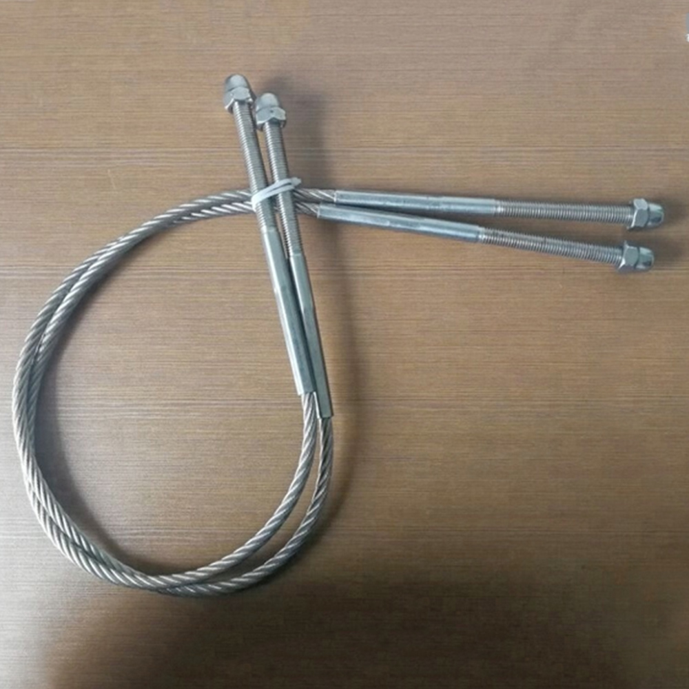 Wire Rope Assemblies Stainless Steel Cable Sling 6x19 6x24 6x37 Wire Rope Lifting Slings