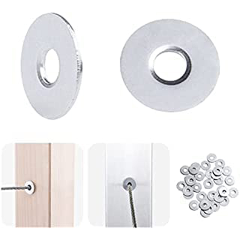 Cable Railing Kit Protector Sleeve Adhesive Grommet Protective T316 Stainless Steel Cable Deck Stair Railing for 1/8" 5/32" 3/16" Wire Rope Wood Metal Posts