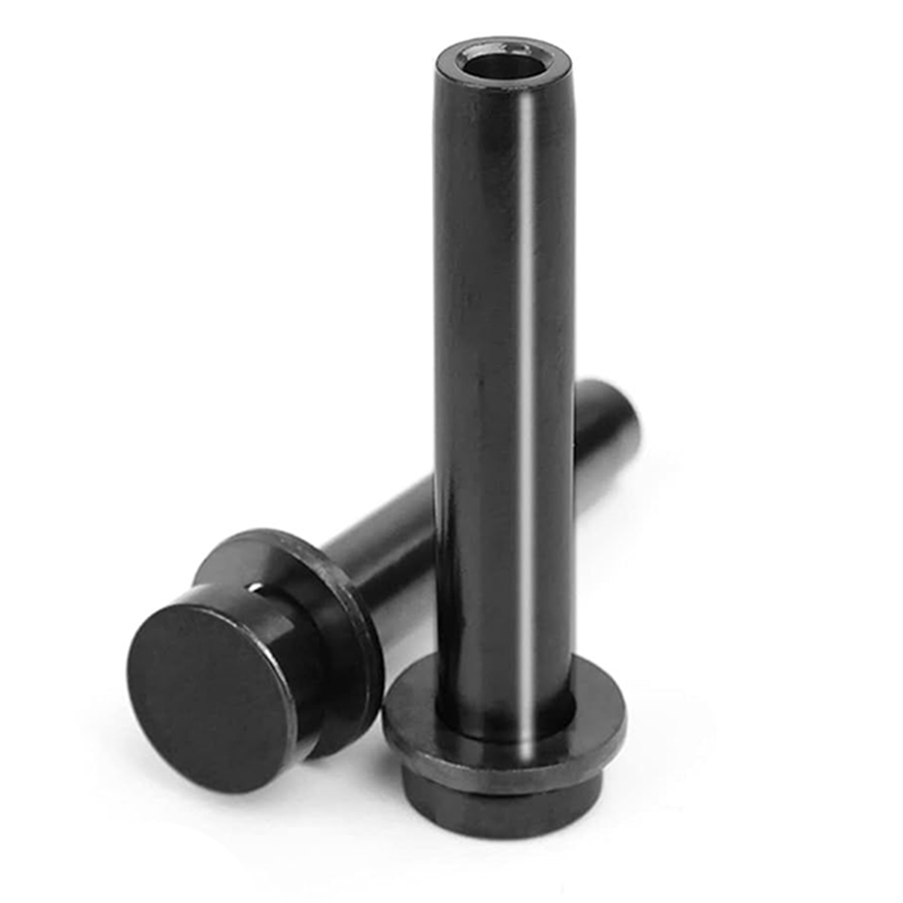 1/8" Black Invisible Cable Railing Stemball Swage Dead End Terminal for Wood Post T316 Stainless Steel Deck Cable Railing Kit Hardware End Fitting