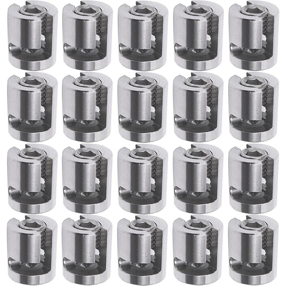 5mm Stainless Steel Cable Railing Cross Cable Clamps Wire Rope Clips Fitting for  for Wall Trellis System