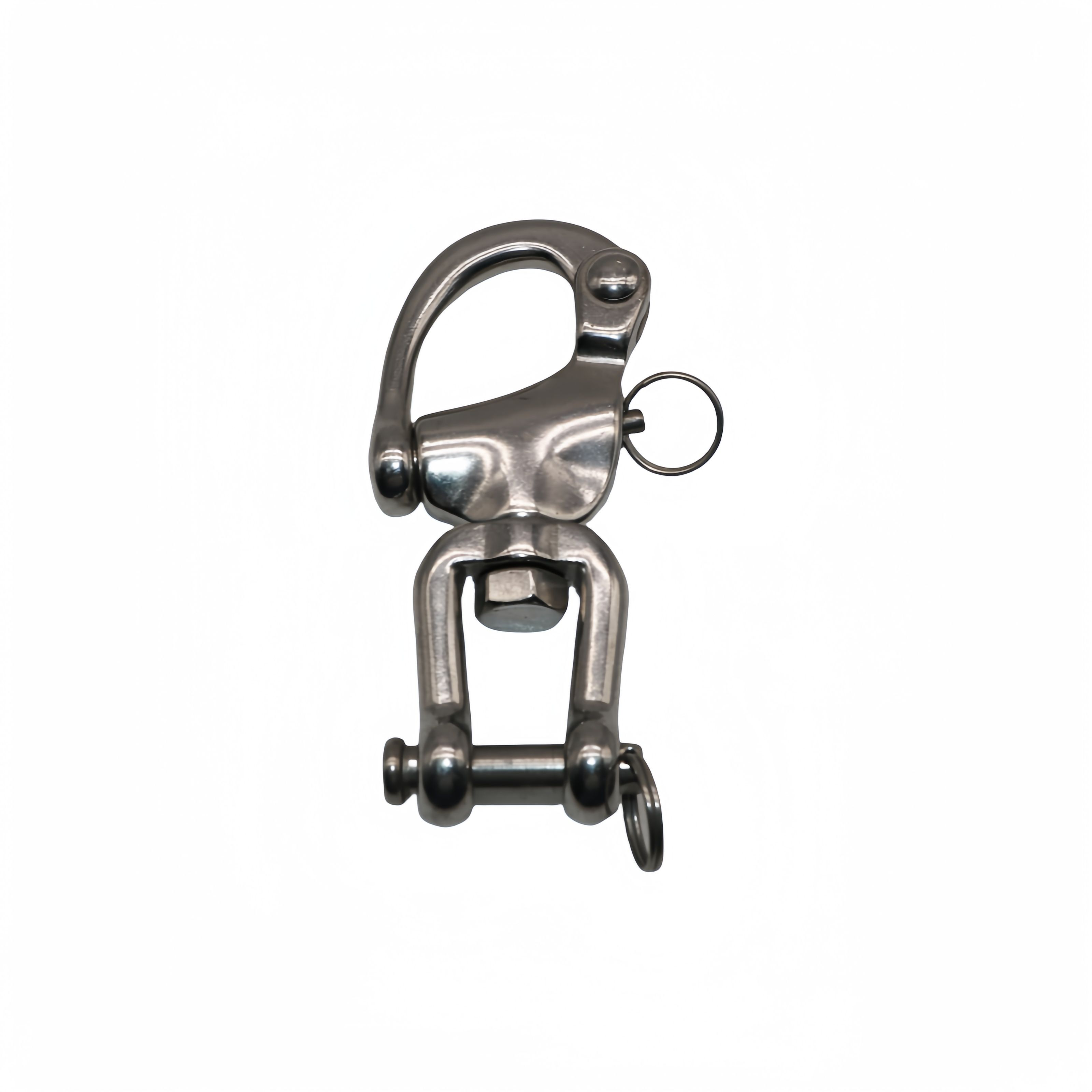 Marine Hardware AISI304 AISI316 Stainless Steel Jaw Swivel Eye Snap Boat Sailing Shackle