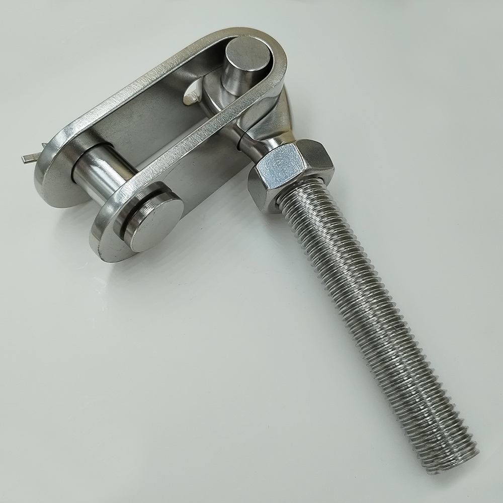 Stainless Steel Wire Rope Tensioner Terminal Toggle Stud Swage End Thread Terminal Rigging Screw Swage Toggle Terminal Eye Type