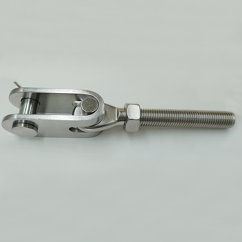 Rigging Screw Wire Rope Swage Toggle Terminal AISI304 AISI316 Swage Eye Terminal Stainless Steel Hardware Toggle Stud Swage End Threaded Terminal Eye Style