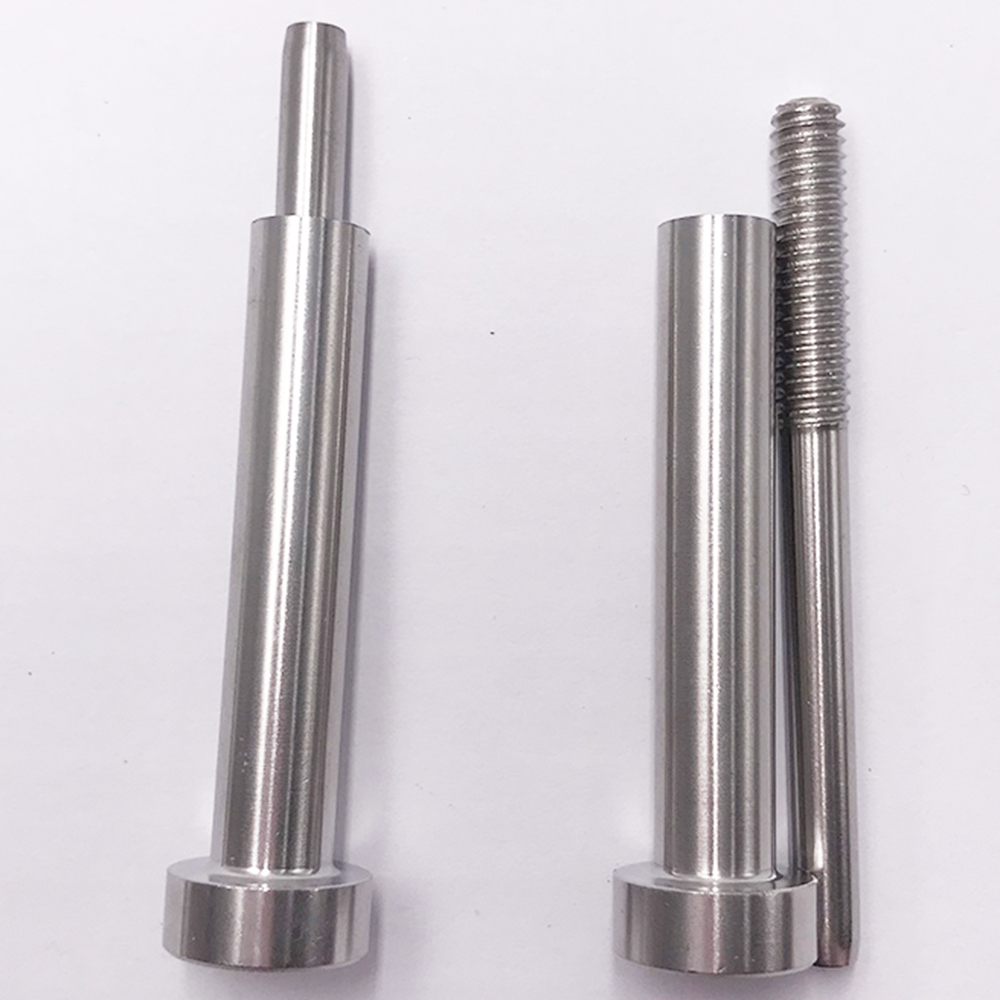 Stainless Steel Invisible Receiver and Swage Stud End for 3/16 Inch Cable Railing Deck Stair Threaded End Fitting