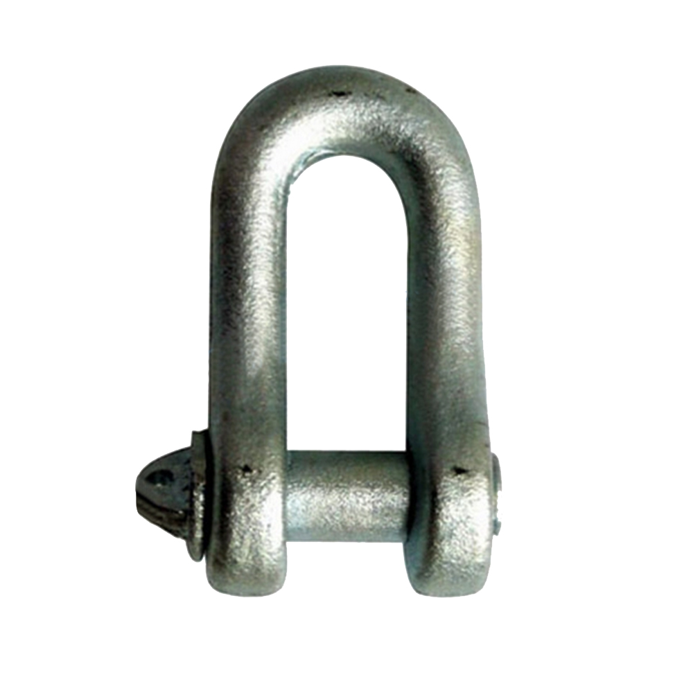 Marine Anchor Drop Forged Shackle DIN82101 Standard Form a Dee Shackle Galvanized Shackle with Collar Pin