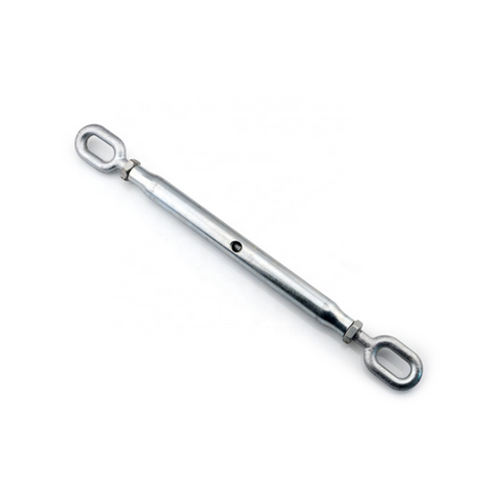 DIN1478 Standard Wire Rope Turnbuckle Galvanized Cable Turnbuckle with Eye and Eye Closed Body Pipe Turnbuckle