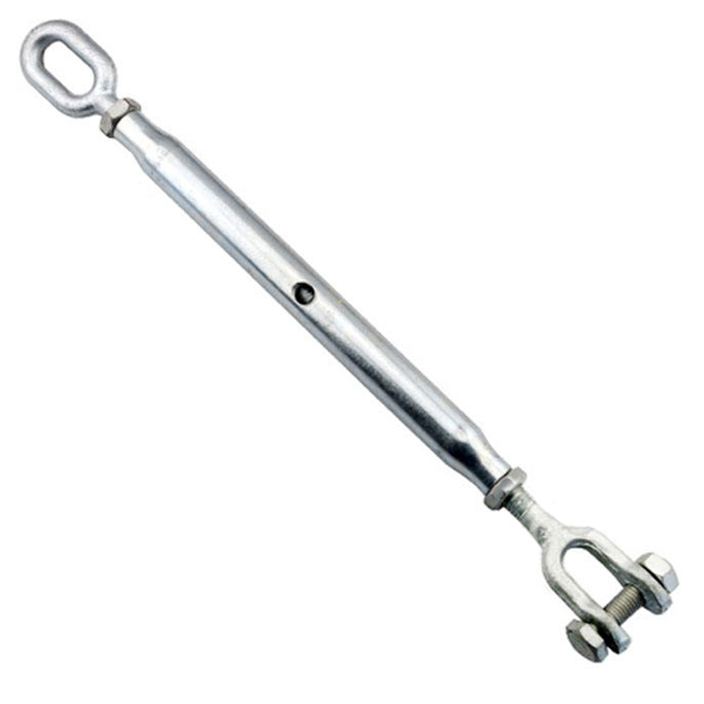 Heavy Duty Turnbuckle Rigging Screw Eye Jaw Closed Body Turnbuckles Galvanized Turnbuckle