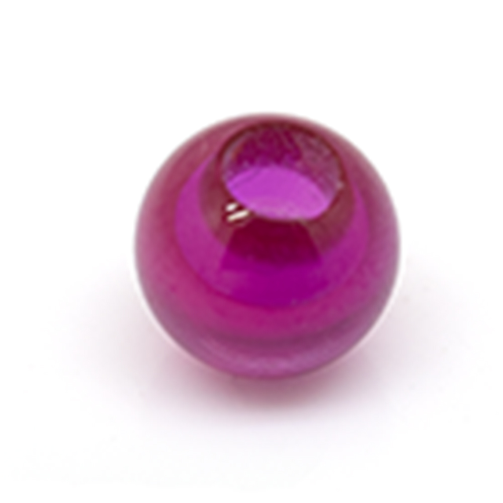 Drilled Ruby Ball
