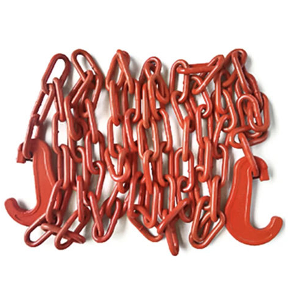 Ransport Lashing Chain Container Transport Chain Colorful G80 Alloy Steel Marine Lashing Chain with C Hook