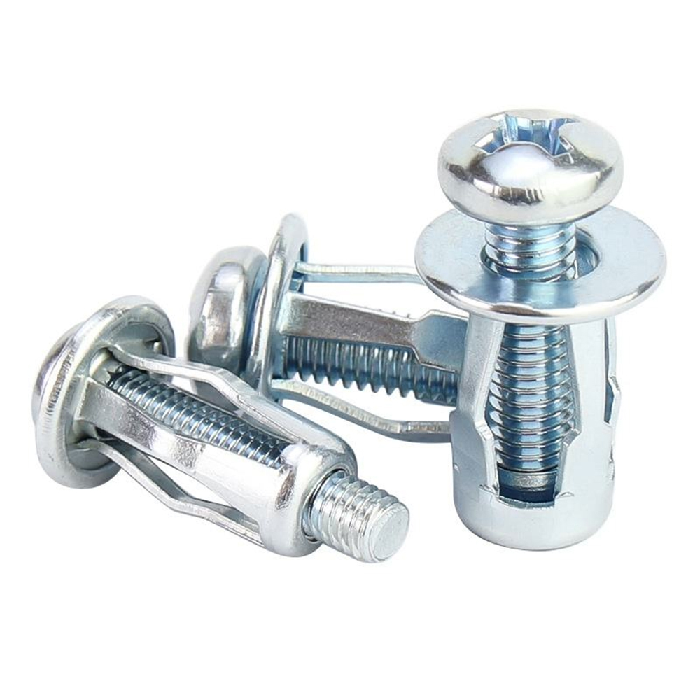 Galvanized Steel Cage Nut Hollow Wall Petal Nuts Expansion Nut Fixings M4 M6 M5 Screw Jack Nuts