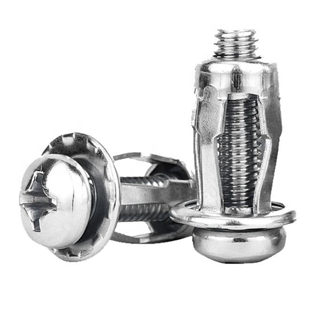 Hollow Wall Cage Nut Expansion Screw Petal Nuts Assortment Threaded Insert Blind Rivet Nut M4 M5 M6 M8 304 Stainless Steel Screw Jack Nut