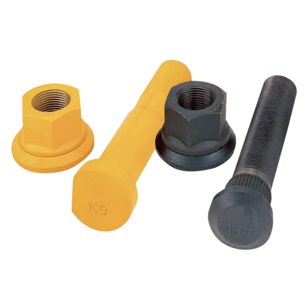 Heavy-duty Truck Fasteners Grade 10.9 10.9 Truck Wheel Bolt and Flange Nut Hub Bolts