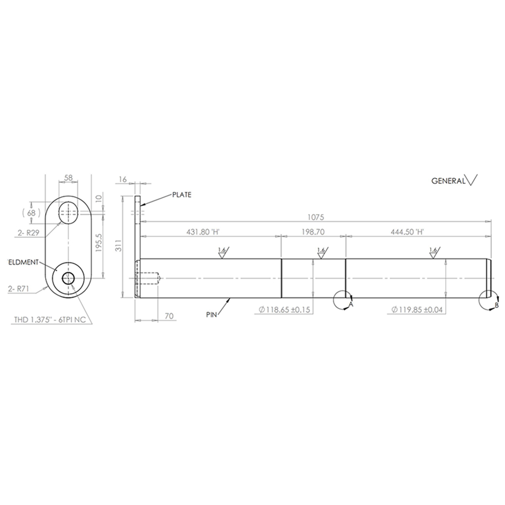 Shaft Pin 1-1