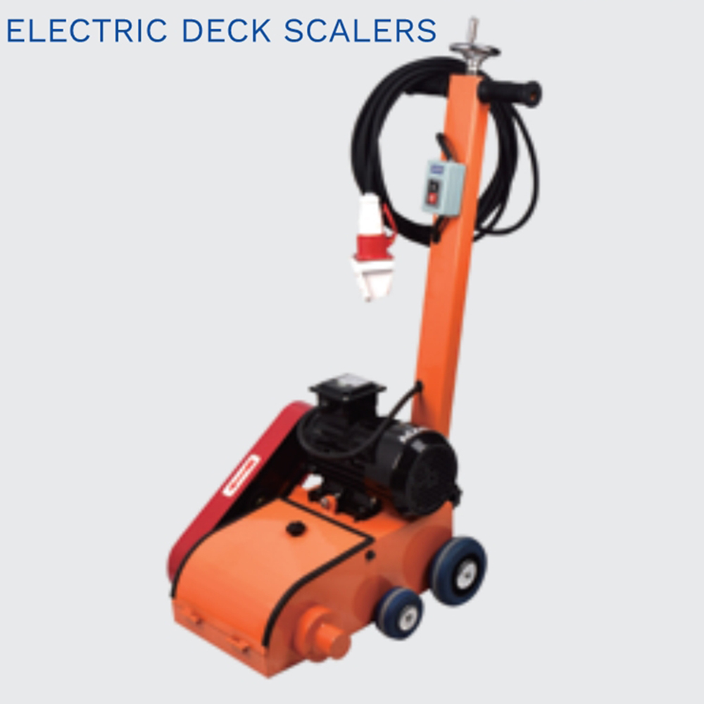Hand Push Electric Deck Scalers Machine