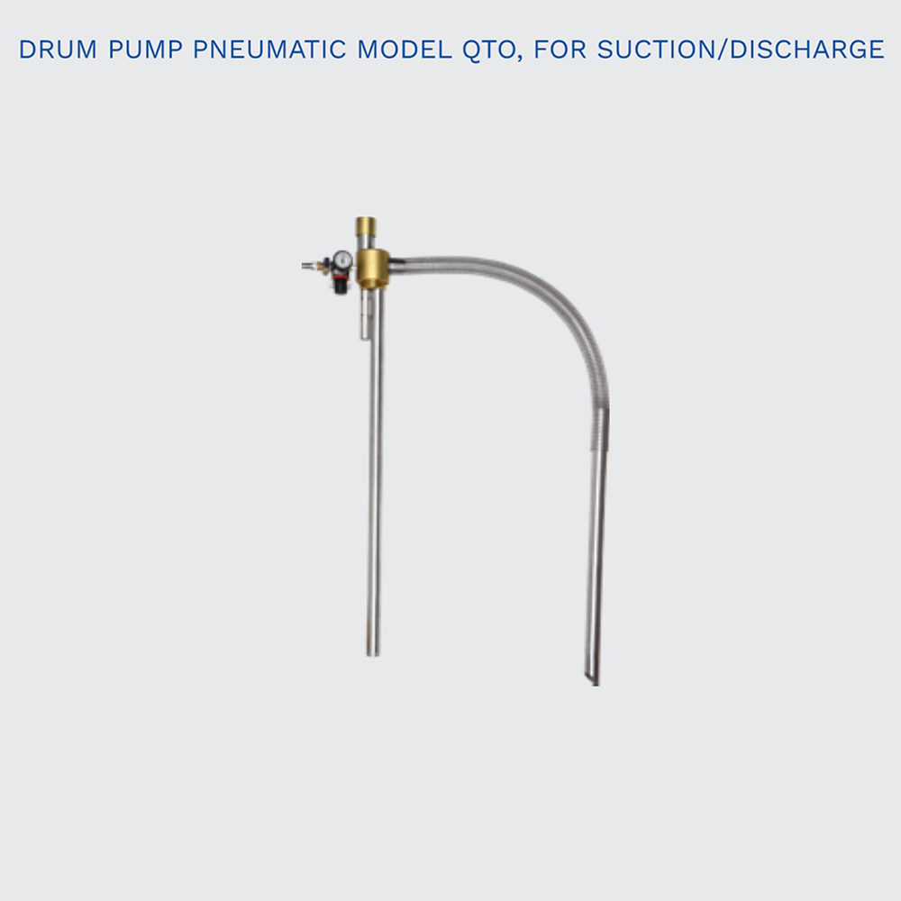 Portable Barrel Pump Drum Pump Pneumatic for Suction/Discharge
