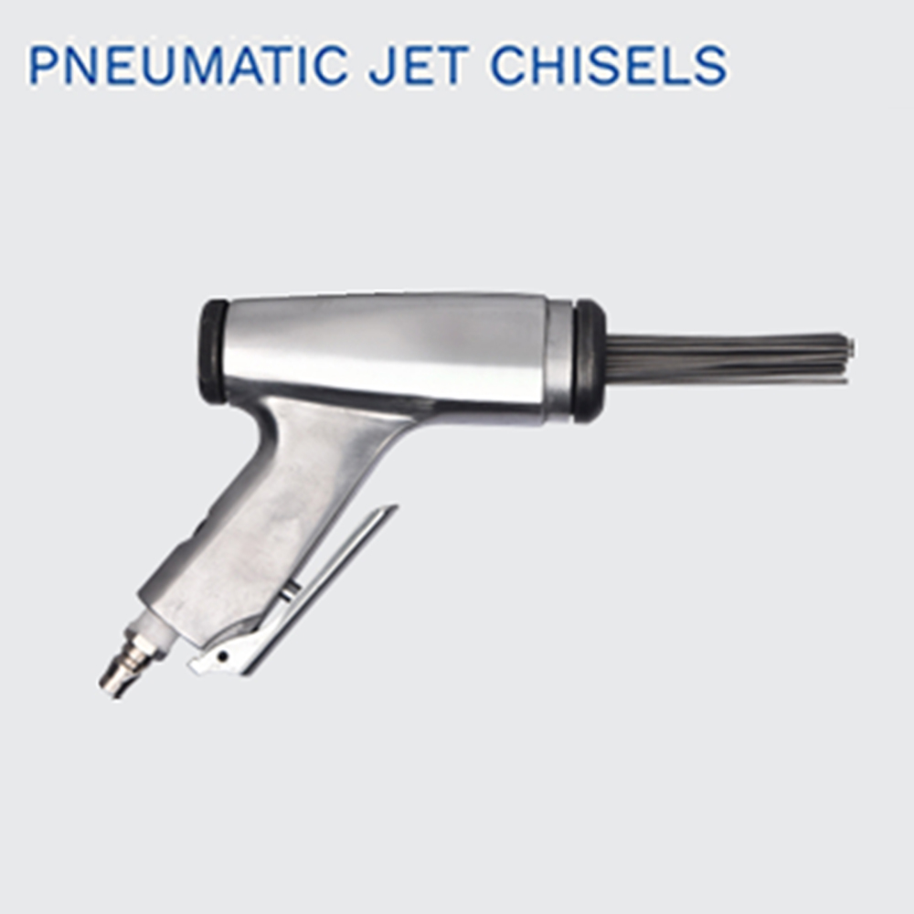 Marine Jet Chisels Machine Pneumatic Jet Scaler Derusting Gun Scaler Rust Removal Gun Air Needle Scaler