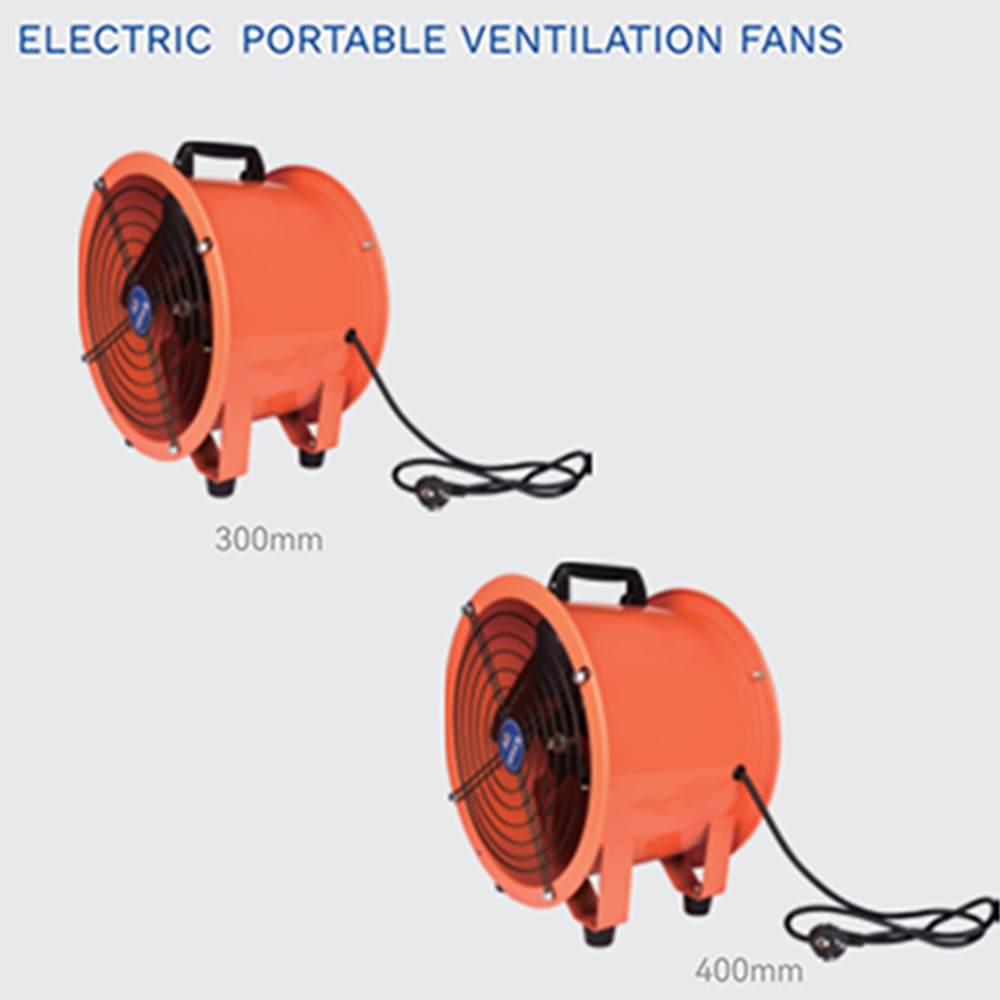 300mm 400mm Electric Duct Ventilation Machine Tools Marine Supplies Electric Portable Ventilation Fans