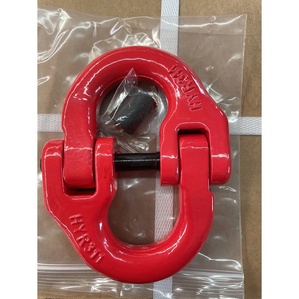 Marine Chain Connecting Link Double-ring Safety Buckle Sling Chain Shackle Heavy Duty Dual Coupling Link