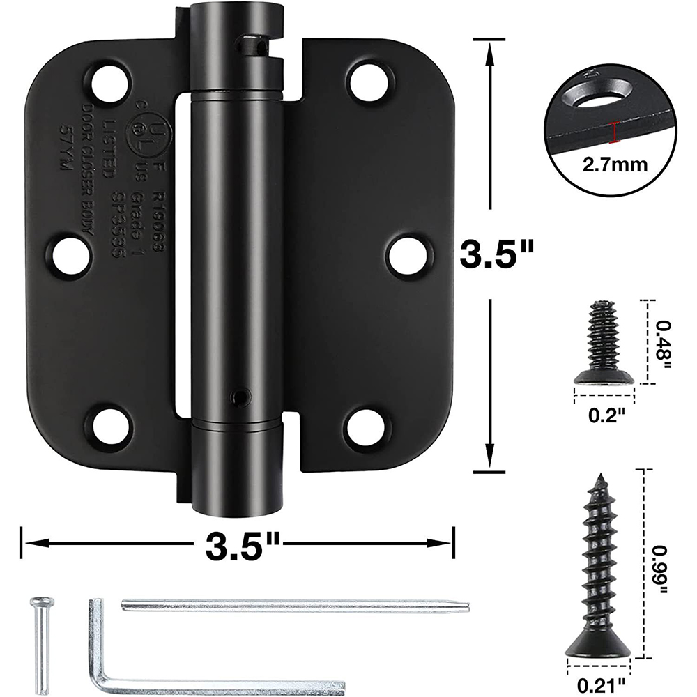 U.S. Sprung Hinge 4 5