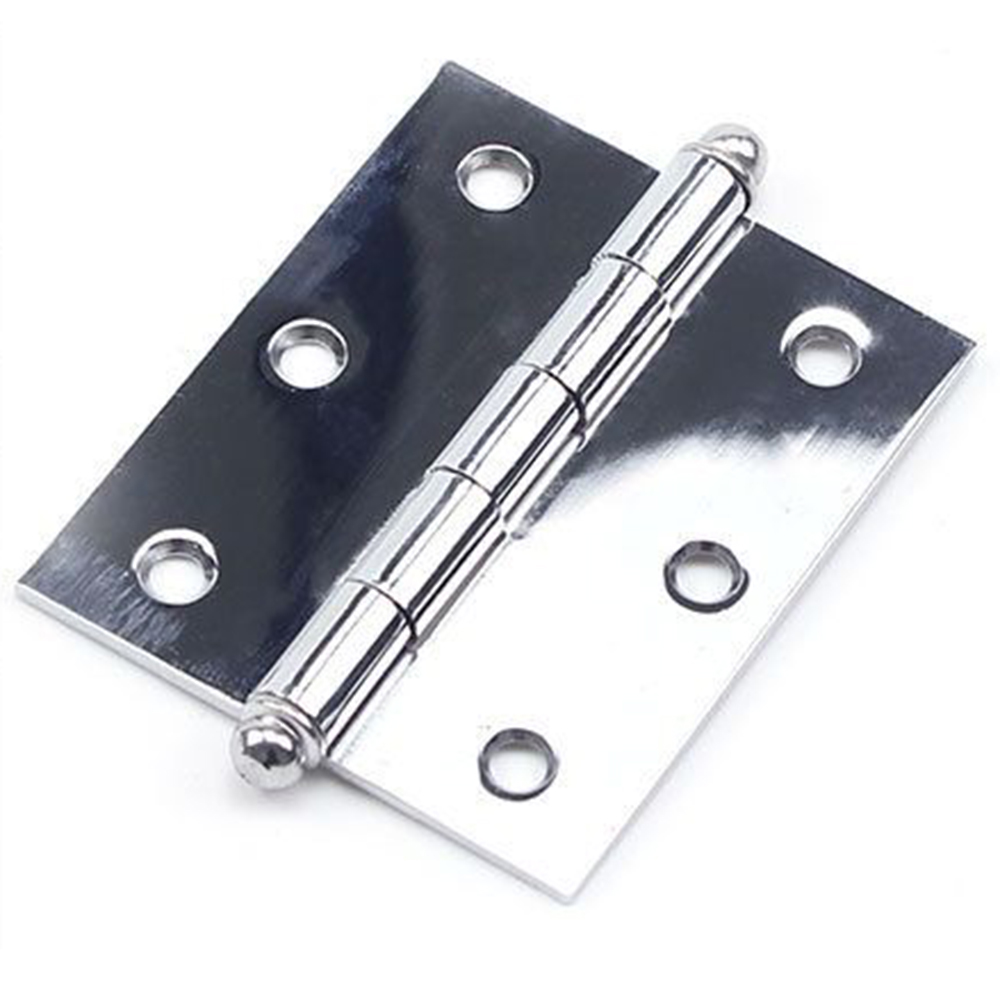 Right Angle Damping Cushion Cabinet Closet Door Thickened Hinge Flush Mute Hinge 3.5 Inch Brazilian Ball Hinge
