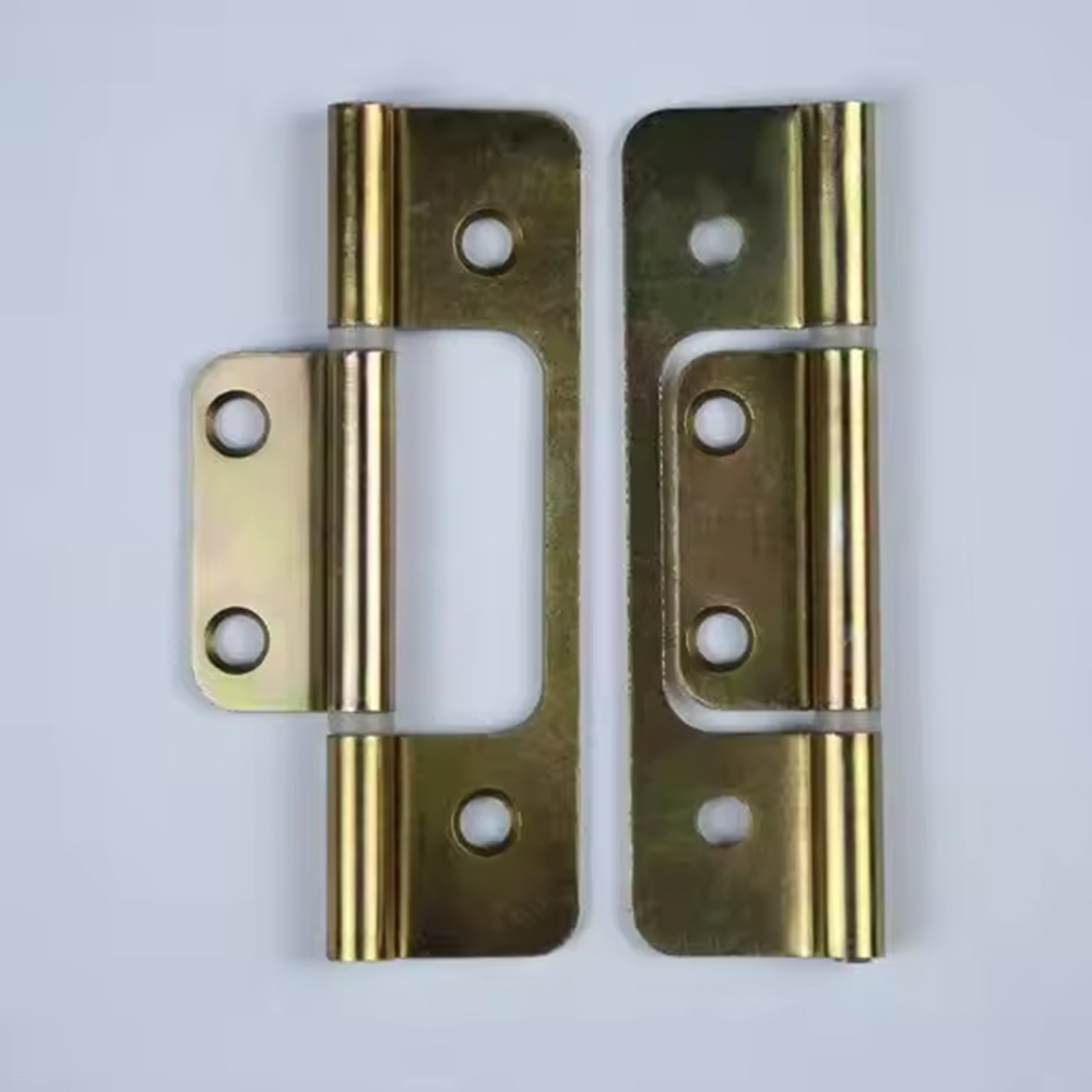 4inch Metal Pivot Butt Hinge Custom Furniture Flush Hinge Cupboard Box Cabinet Wood Door Hinge