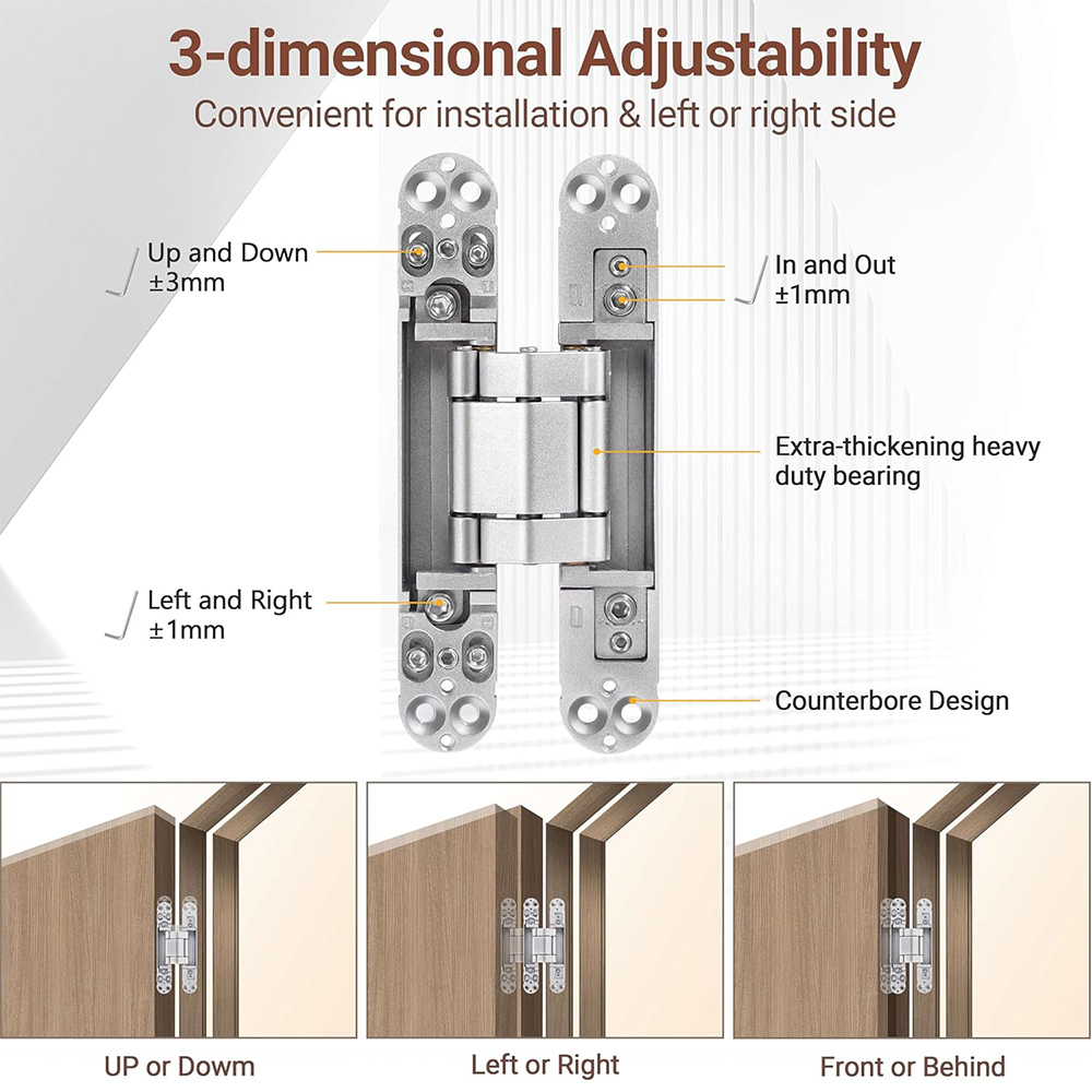 Invisible Door Hinges 1 4