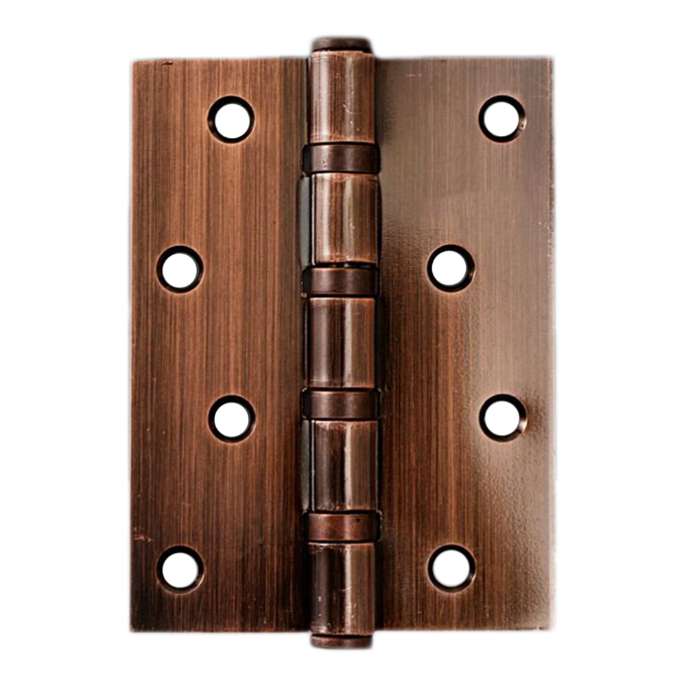 Straight Row of Holes Mute Hinge 4 inch Bearing Hinge Door and Window Hardware Accessories Thickened and Durable Flush Right Angle Iron Door Hinge