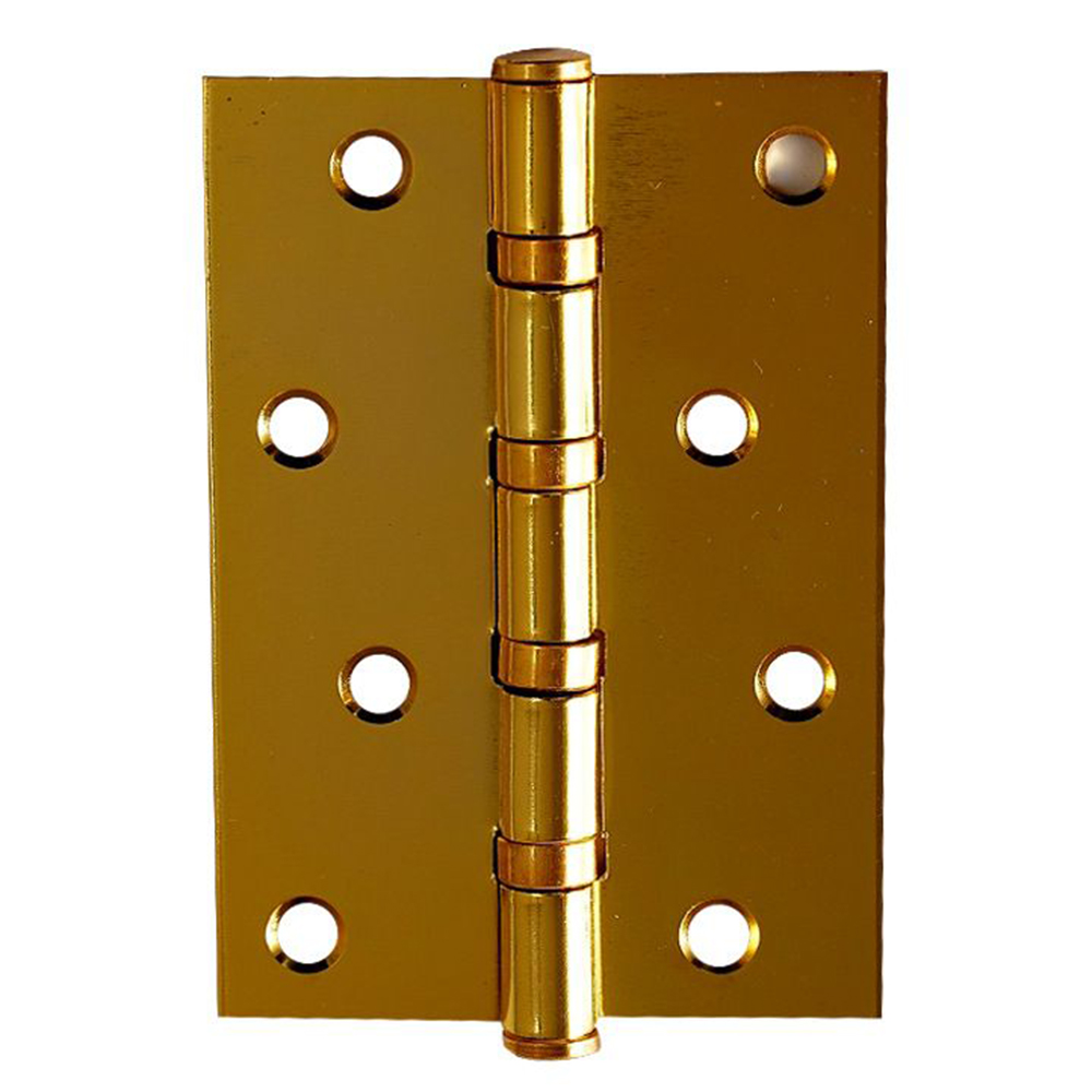 Home Hardware Thickened Iron Door Hinge 4" Mute Bearing Hinge Cabinet Wooden Door Flush Hinge