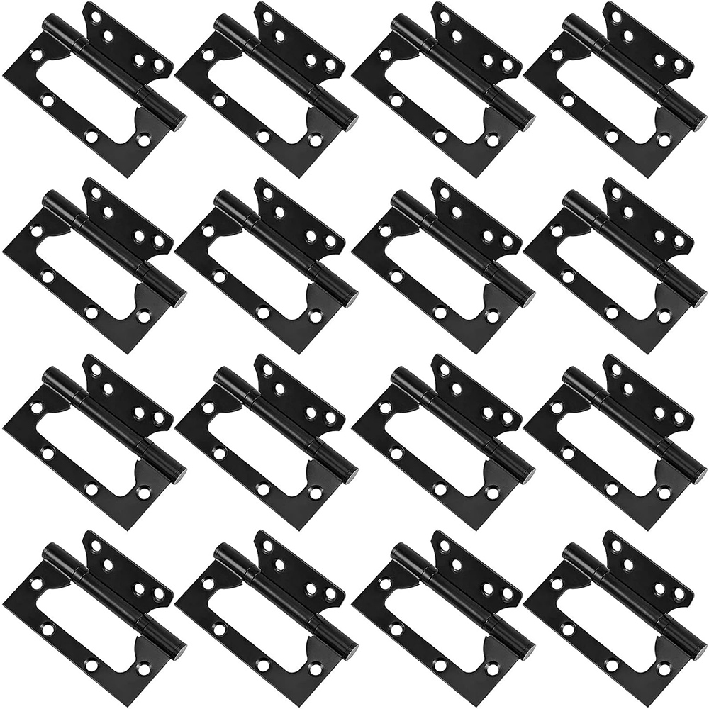 Black Ball Bearing Hinges Stainless Steel Mobile Home Door Hinges 4x3 Inch Non Mortise Door Hinges