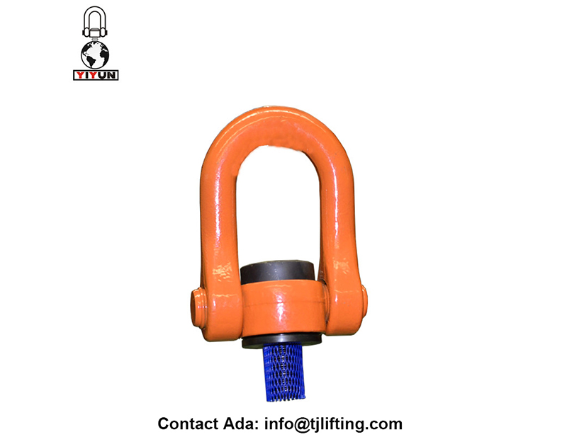 Forged eye swivel hoist ring for lifting M42