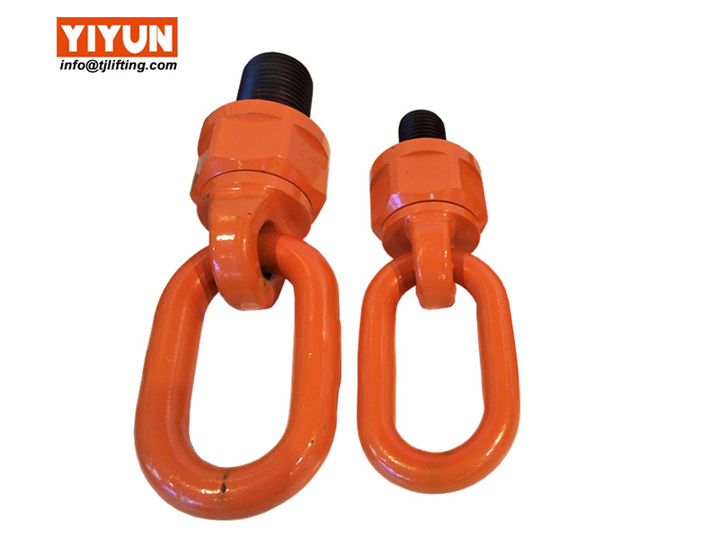 UNC thread pivot joint hardware/forged hoist rings