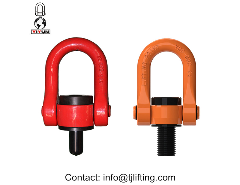 Hoist Ring to Web Swivel Hoist Rings